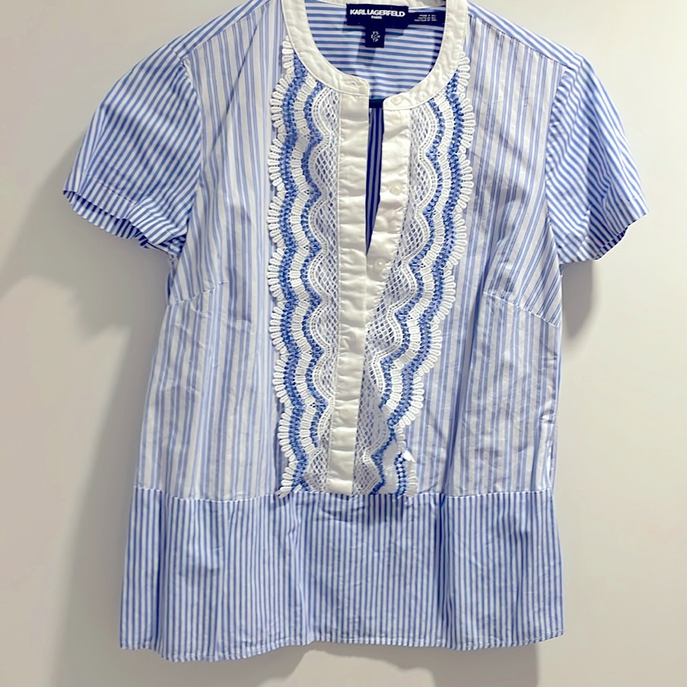 Gorgeous Karl Lagerfeld top size xs